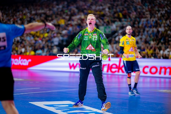 Handball I Herren I Saison 2024-2025 I DHB-Pokal I Halbfinale I Rhein-Neckar Löwen - THW Kiel I 12.04.2025