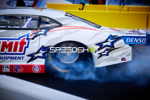 Rennwagen bei Burnout