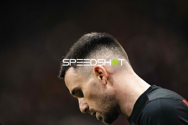 Spieler in Konzentration