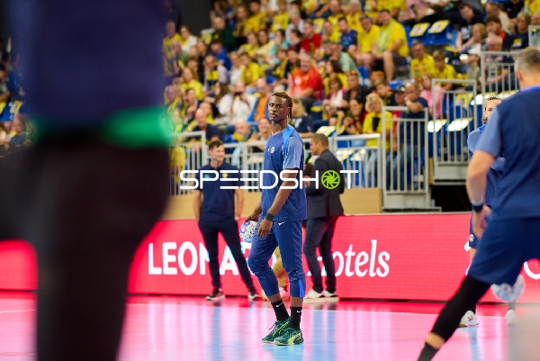 Handballspieler in Halle