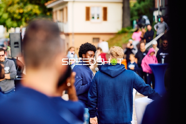 Noah Koch (1; MLP) bei Teamvorstellung