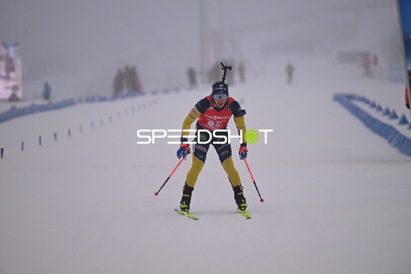 Sprint der Frauen in Oberhof: Lora HRISTOVA (21; Biathlon Frauen) in Aktion