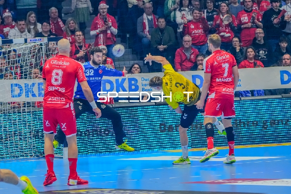 Kristóf Palasics (32; MT Melsungen) in Aktion