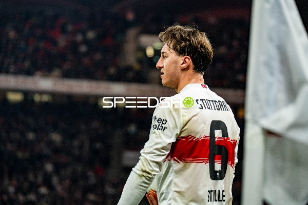 Spieler von VfB Stuttgart in Aktion