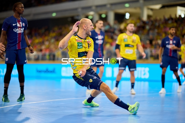 Handballspiel in der Halle