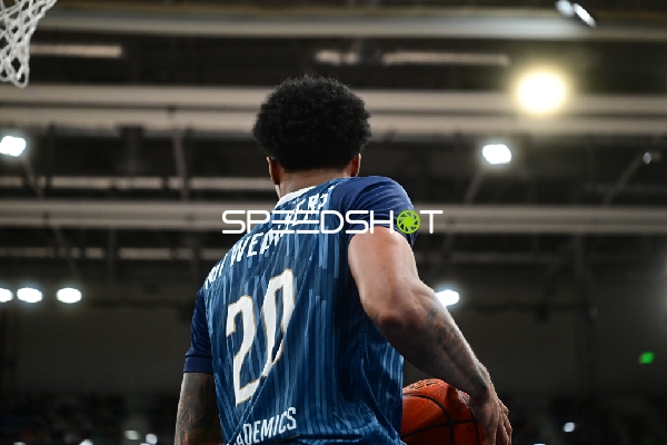 Michael Weathers (20; MLP Academics Heidelberg) auf dem Spielfeld