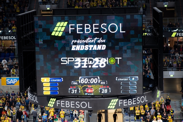 Endstand 31:28 in Mannheim