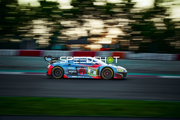 Audi R8 LMS GT3 evo II auf der Rennstrecke