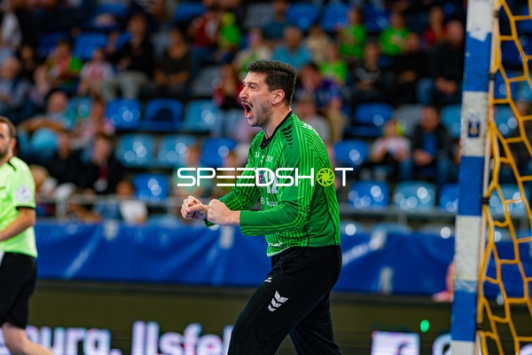 Filip Baranasic (12; SG BBM Bietigheim) jubelt