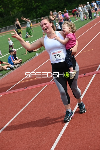 Freude beim TVE Sommerlauf Edingen