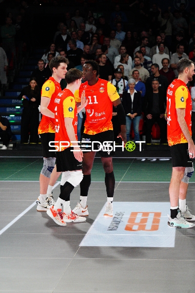 Nimo Benne (21; BADEN VOLLEYS SSC Karlsruhe) in Aktion