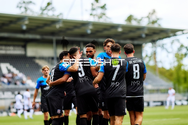 Duell zwischen 7; FSV Frankfurt und Giorgio Del Vecchio (8; FSV Frankfurt)