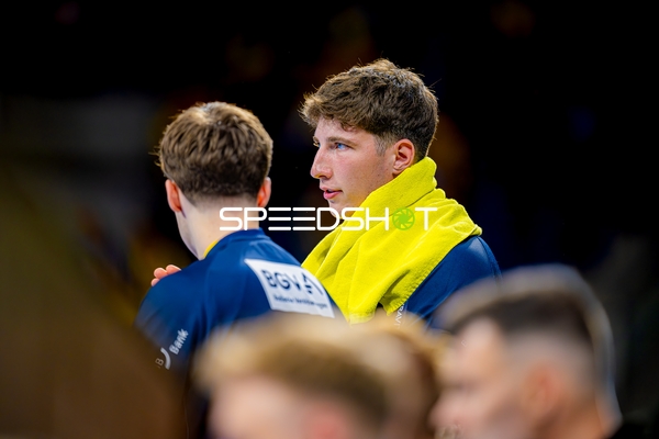 Halbzeitpause Valentin Willner (34;Rhein Neckar Löwen)