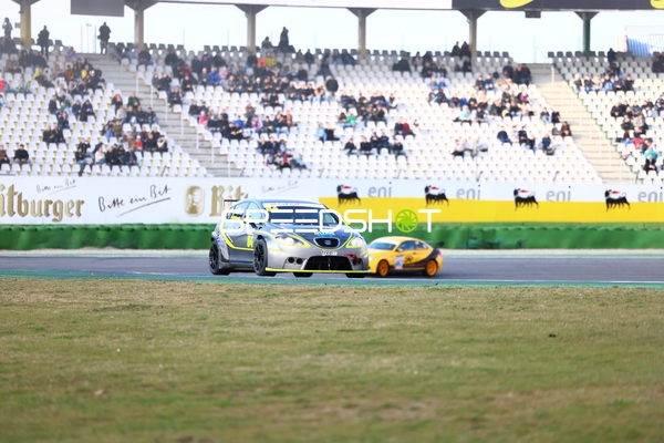 Rennen auf der Hockenheimring-Rennstrecke