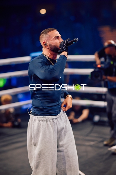 Musiker in der Ringside Zone