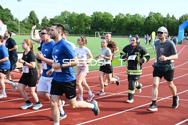 Läufer auf der Bahn