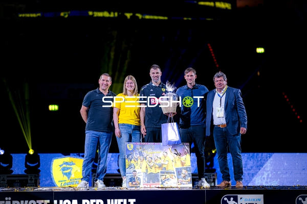 Ehrung bei Rhein-Neckar Löwen