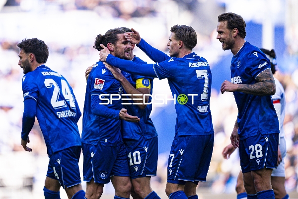 Jubel bei Karlsruher SC