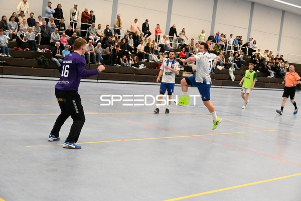 Dynamischer Wurf im Spiel Edingen gegen Friedrichsfeld