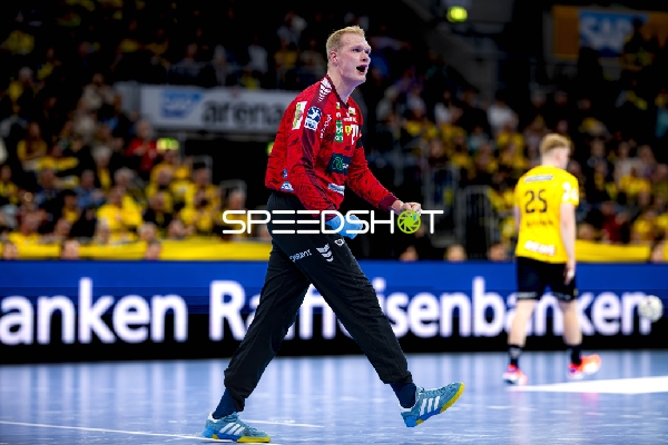 Parade von David Späth (29; Rhein Neckar Löwen)