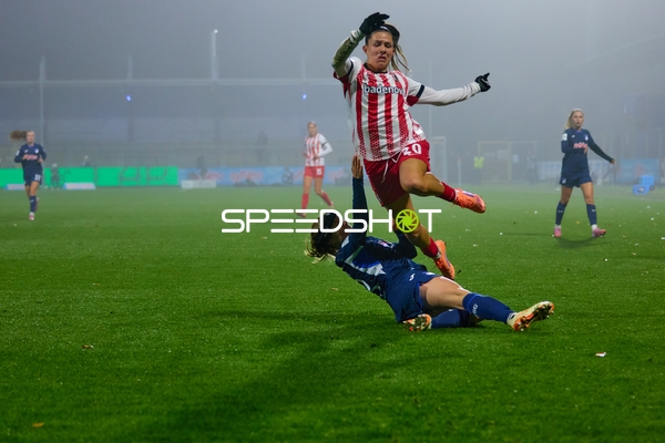 Intensiver Zweikampf im Spiel