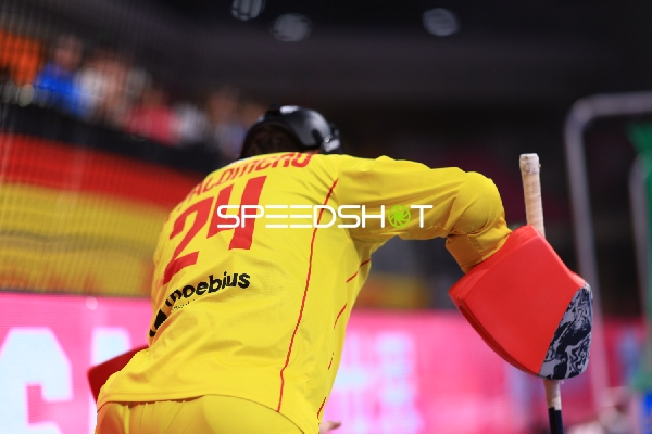 Torwart diego PALOMERO (24; Spanien) in Aktion