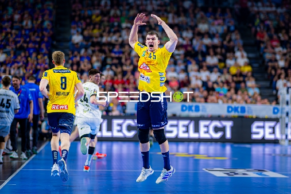 Handball I Herren I Saison 2024-2025 I DHB-Pokal I Halbfinale I Rhein-Neckar Löwen - THW Kiel I 12.04.2025