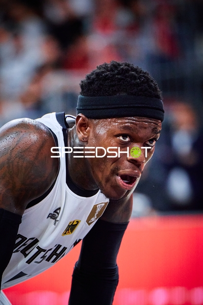 Spieler auf dem Court