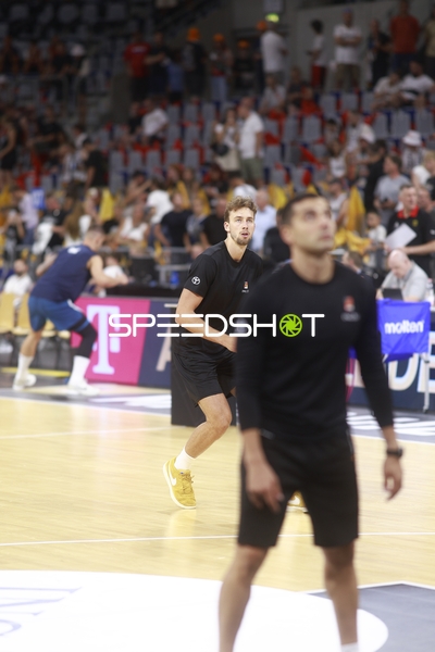 Spieler auf dem Court