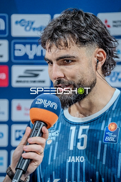 Marcel Keßen (15; MLP Academics Heidelberg) bei Interview