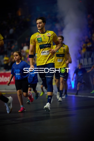 Handball I Einlauf Rhein Neckar Löwen