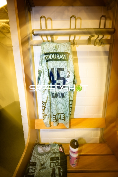 Trikot und Ausrüstung von Halil Jaganjac (45; Rhein Neckar Löwen)