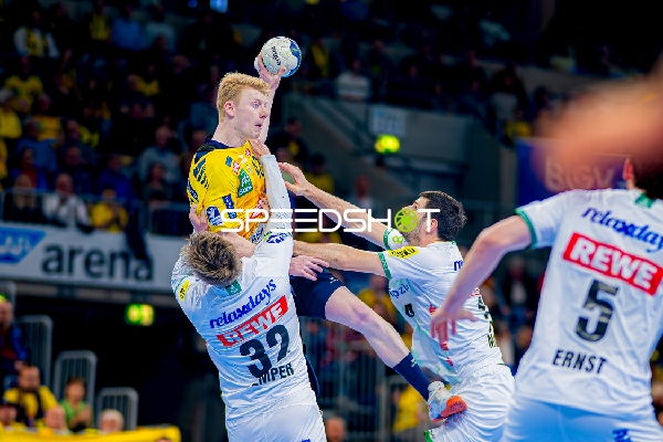 Handball I Herren I Saison 2024-2025 I Daikin HBL I 27. Spieltag I Rhein-Neckar Löwen - DHfK Leipzig I 24.04.2025