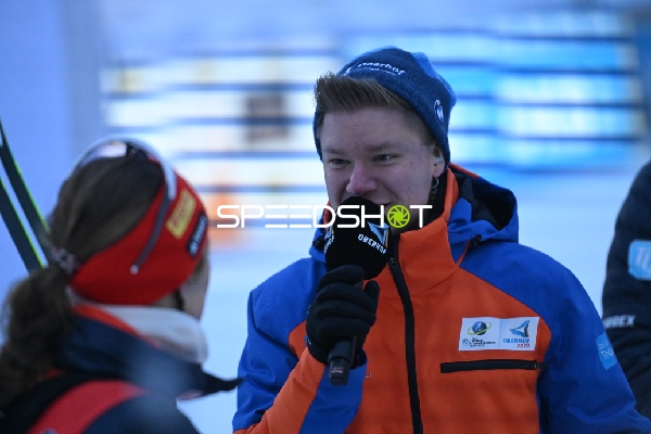 Interview bei BMW IBU Weltcup Oberhof