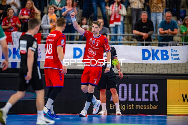 Torjubel Nikola Vlahovic (3;SG BBM Bietigheim)