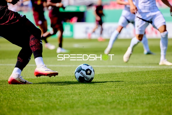 Spielszene im DFB Pokal