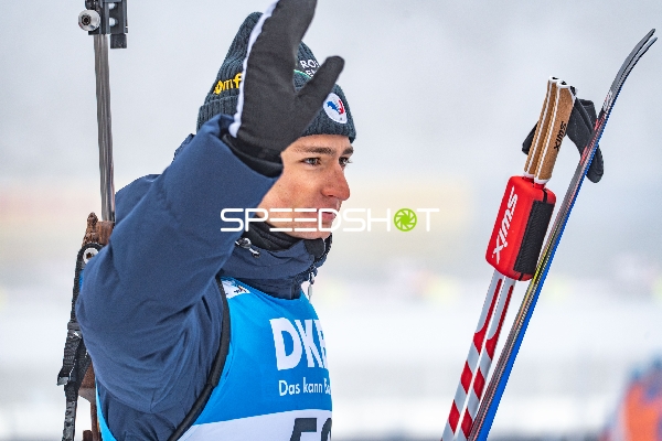 Biathlon, BMW IBU WORLD CUP BIATHLON, Sprint Männer 10km, Oberhof, Deutschland, PERROT Eric #52 FRA