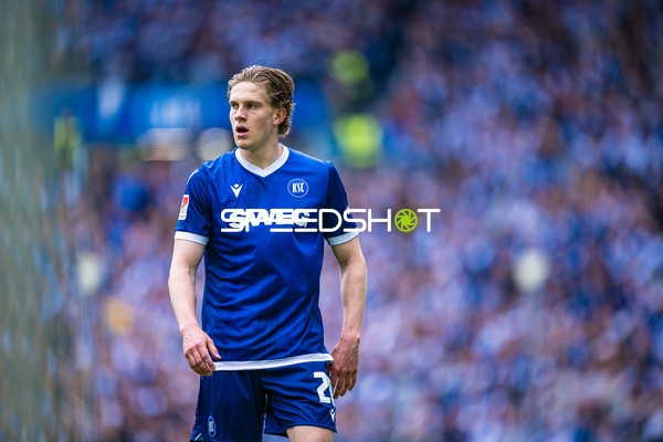 Spielerpositionierung David Herold (20, Karlsruher SC)