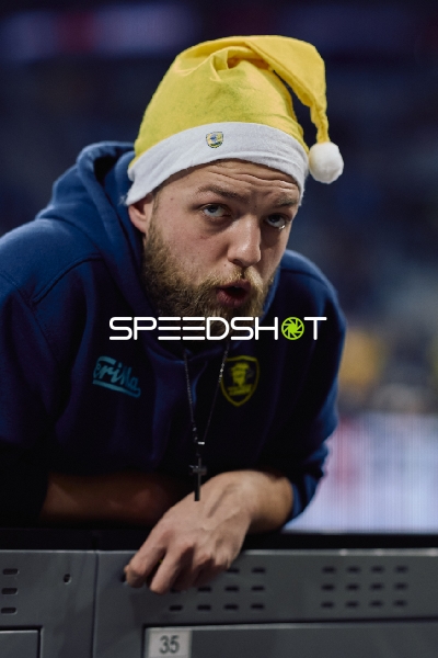 Spieler in Pausensituation