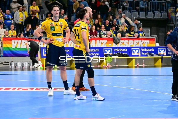 Robert Timmermeister (7; Rhein Neckar Löwen) auf dem Spielfeld