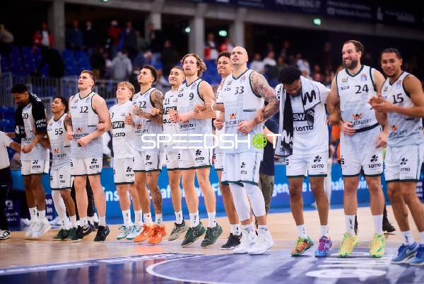 Spieler von Gladiators Trier in Reihe