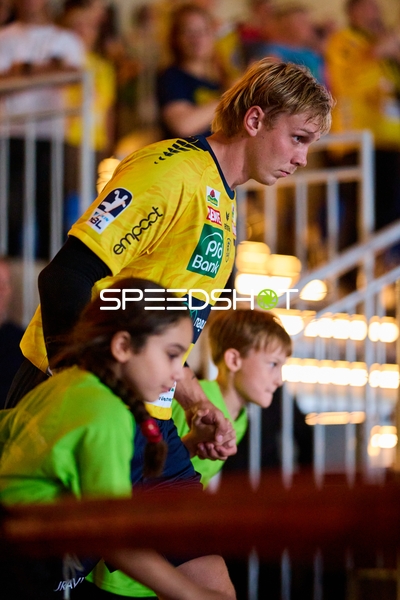 Spieler in der Halle