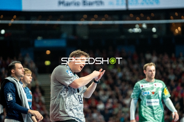 Szene mit Mathias Gidsel (19; Füchse Berlin)