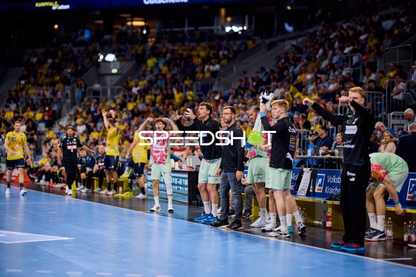 Spieler an der Seitenlinie