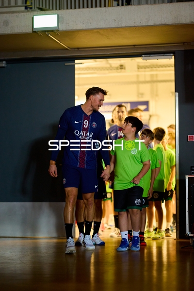 Spieler in der Halle