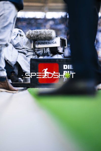 Fußballspiel in Karlsruhe