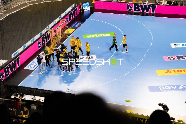 Handball I Herren I Saison 2024-2025 I Daikin HBL I 27. Spieltag I Rhein-Neckar Löwen - DHfK Leipzig I 24.04.2025