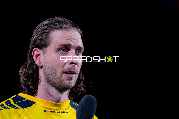 Olle Forsell-Schefvert (25, Rhein Neckar Löwen) bei seiner Verabschiedung