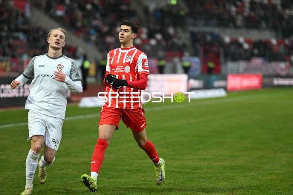 Laufduell auf dem Platz