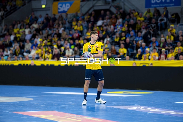 Sebastian Heymann (13; Rhein Neckar Löwen) in Aktion